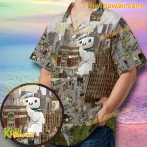 Ghostbuster City Hawaiian Shirt raQN2KS