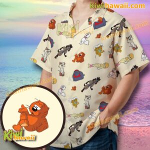 Heathcliff And The Catillac Cats Hawaiian Shirt 1YDpNBi