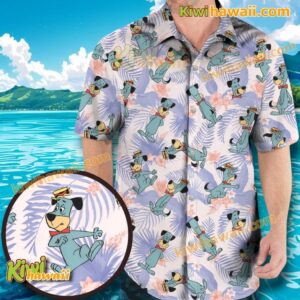 Huckleberry Hound Tropical Hawaiian Shirt A78iKna