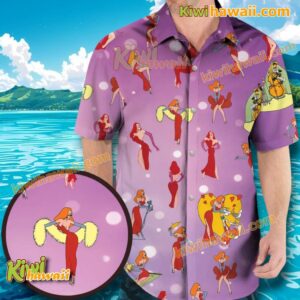 Jessica Rabbit Who Framed Roger Rabbit Hawaiian Shirt QZNY8wA