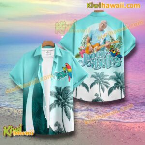 Jimmy Buffett Palm Tree Hawaiian Shirt i2pcT9Q