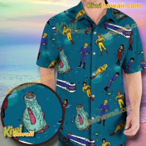 Josie And The Pussy Cats In Outer Space Hawaiian Shirt fOKMSAl
