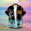 Kiss Band Tropical Palm Tree Hawaiian Shirt-a xaNjJmE
