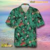 Kuzco The Emperor's New Groove Tropical Leaves Hawaiian Shirt-a bkcXo4u