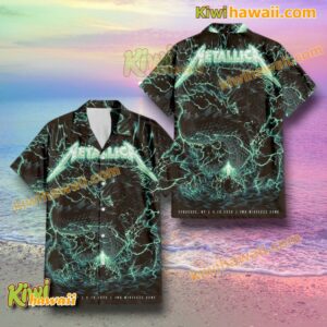 Metallica In Syracuse, New York 2025 M72 World Tour Hawaiian Shirt K6zmCNg