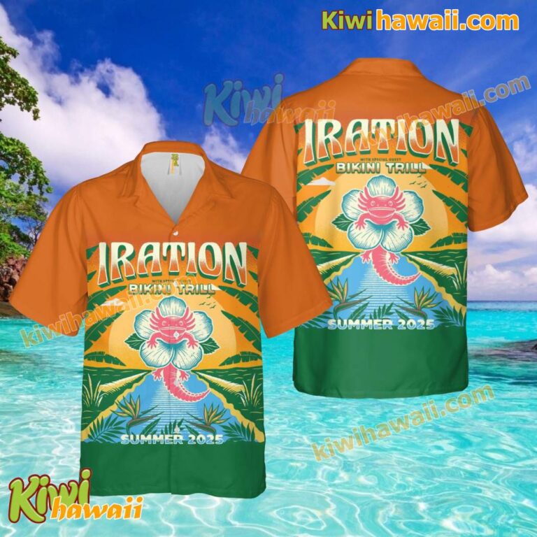 Iration Summer Tour 2025 Hawaiian Shirt SjsoWJM