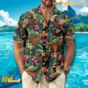Star Wars Baby Yoda Tropical Leaves And Flowers Hawaiian Shirt & Shorts-a z2KToVW