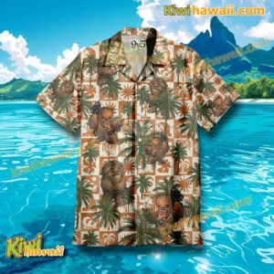 Star Wars Chewbacca Happy Summer Palm Tree Hawaiian Shirt & Shorts VG1bHmI