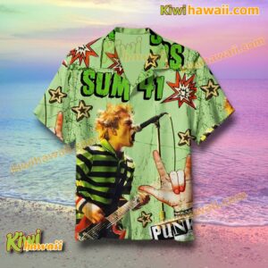 Sum 41 Punk Hawaiian Shirt GAIpL3i