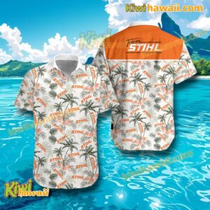 Team Stihl Tropical Hawaiian Shirt qfRvHZU