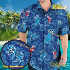 The Ant And The Aardvark Hibiscus Hawaiian Shirt 9QjzTJS