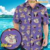 The Noise Pizza Tower Faces Purple Hawaiian Shirt 3Swjkt5