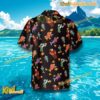 The Three Stooges Cartoon Hawaiian Shirt-b RXngMU1