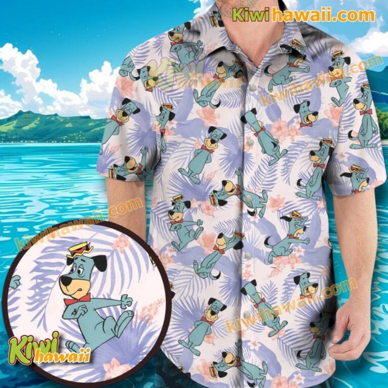 Huckleberry Hound Tropical Hawaiian Shirt A78iKna