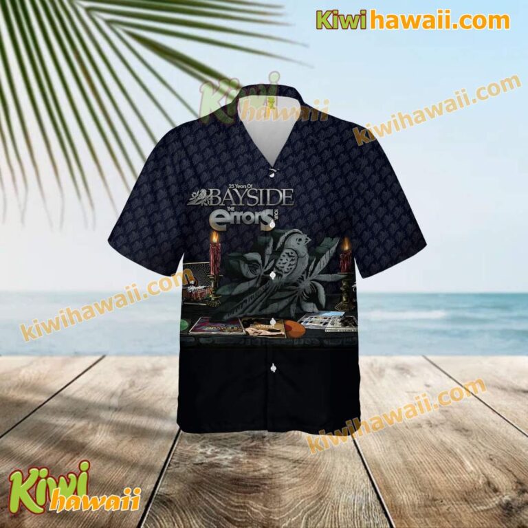 25 Years Of Bayside The Errors Tour 2025 Hawaiian Shirt lmARHh7