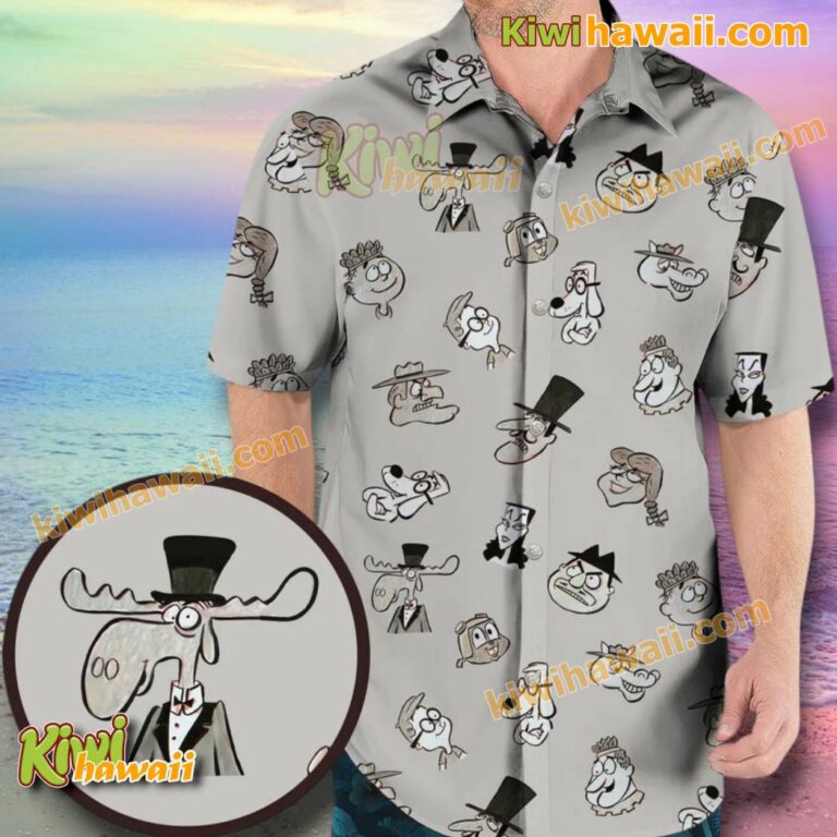 Jay Ward Tribute Hawaiian Shirt X2F9kZx