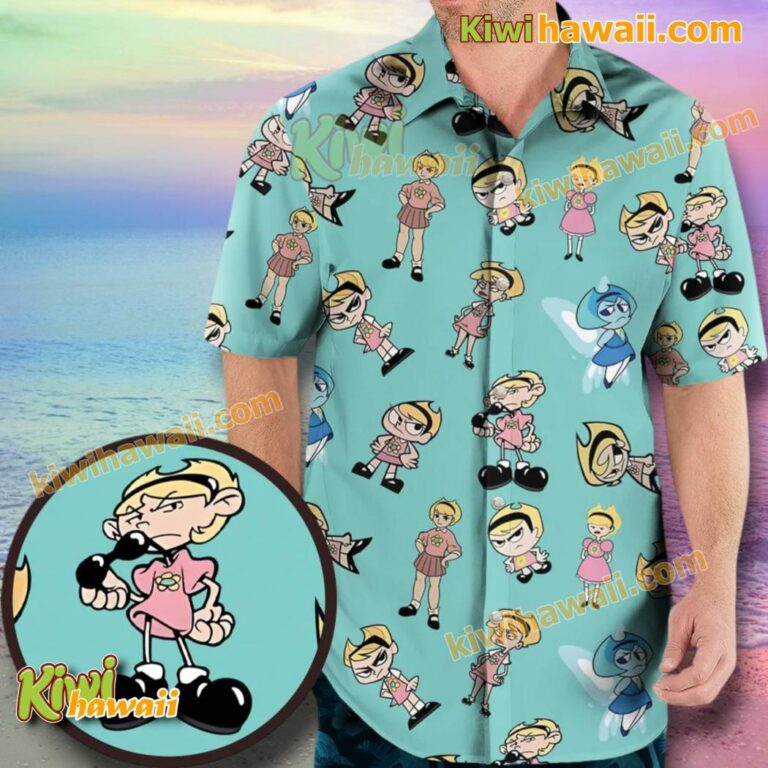 The Grim Adventures Of Billy And Mandy Hawaiian Shirt HwvRze6