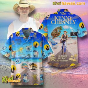 Kenny Chesney No Shoes No Shirt No Problems Hawaiian Shirt 6OBtwky