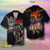 Kiss Band Stars Signatures Hawaiian Shirt jJAveHM