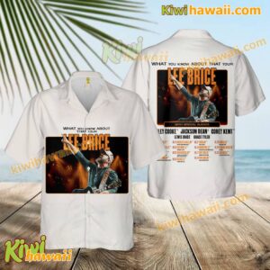 Lee Brice What You Know About That Tour 2025 Hawaiian Shirt Ssqtz2Q