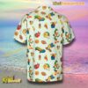 Plucky Duck Tiny Toon Adventures Hawaiian Shirt-a Ovzea4k