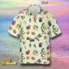 Plucky Duck Tiny Toon Adventures Hawaiian Shirt-b Cz3pkJb