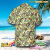 Woody Woodpecker Tropical Leaves Hawaiian Shirt-b cOMz4Bw