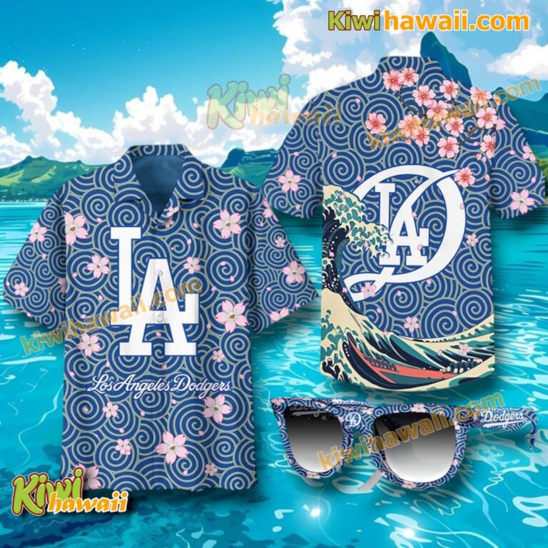 Los Angeles Dodgers Takashi Murakami Tokyo Series Hawaiian Shirt VGKWpfL