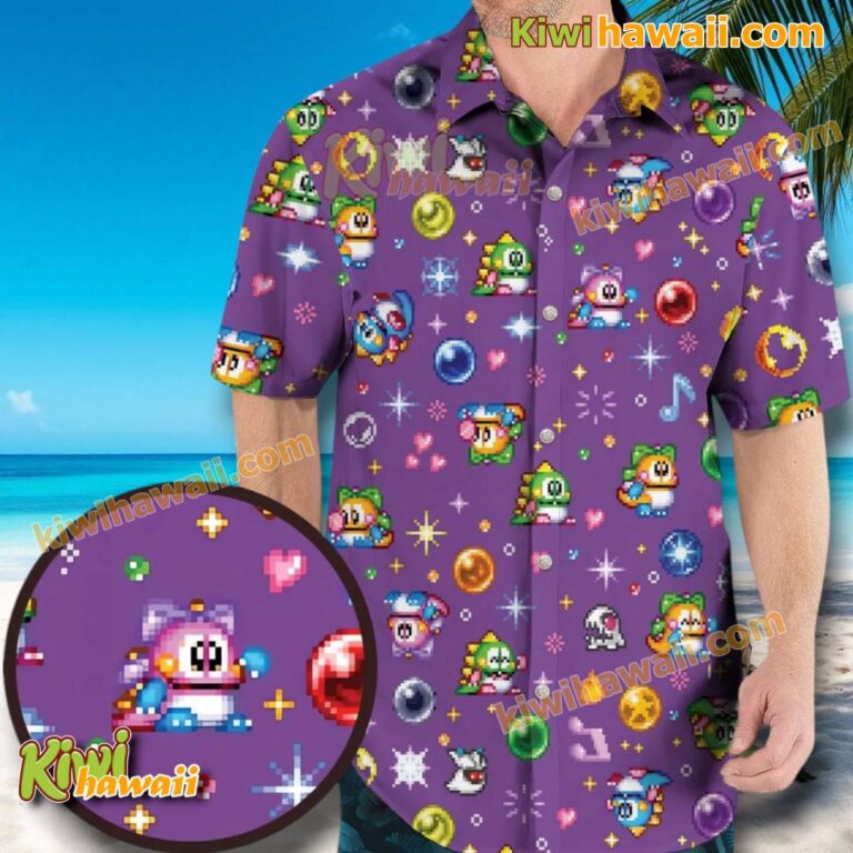 Bubble Bobble Game Hawaiian Shirt Txi261m