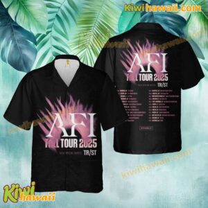AFI 2025 Fall Tour Hawaiian Shirt STco39D