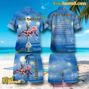 Iron Maiden Seventh Son Of A Seventh Son Album Hawaiian Shirt And Shorts n2xdbYc
