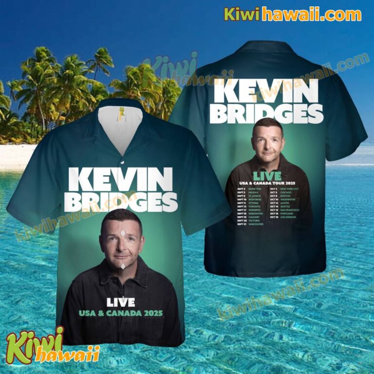 Kevin Bridges Live Usa And Canada Tour 2025 Hawaiian Shirt IsUhLXq