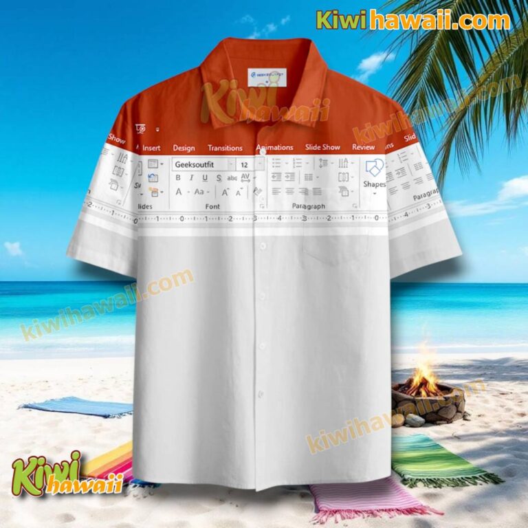 Powerpoint Funny Work Hawaiian Shirt YTCNyqX
