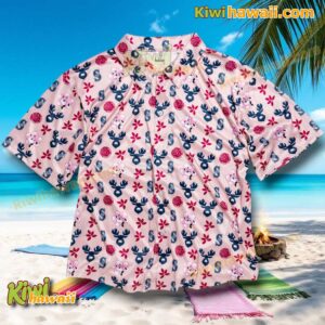 Seattle Mariners Anime Day Sakura-con 2025 Hawaiian Shirt MBDobEt