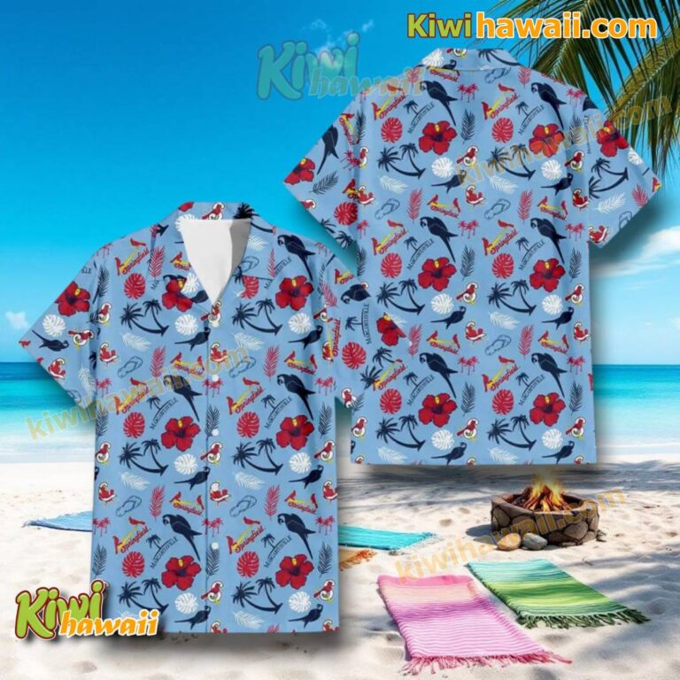 Springfield Cardinals Margaritaville Tropical 2025 Hawaiian Shirt A49v2IN