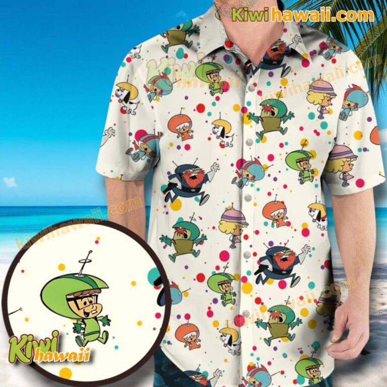 The Space Kidettes Characters Hawaiian Shirt NfDktg3