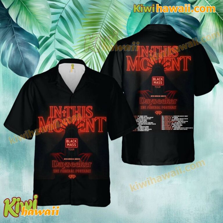 In This Moment Fall 2025 Black Mass Tour Hawaiian Shirt 6dZKzYL