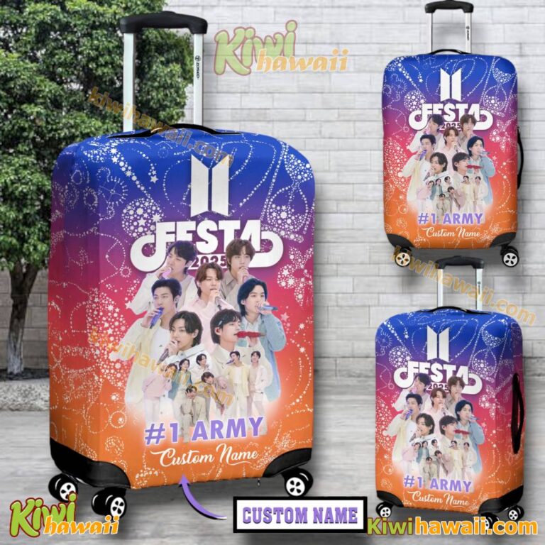 BTS Festa 2025 Personalized Luggage Cover s4wobcK