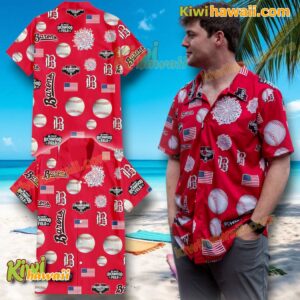 Birmingham Barons Happy Independence Day 2025 Hawaiian Shirt PXNtIGk
