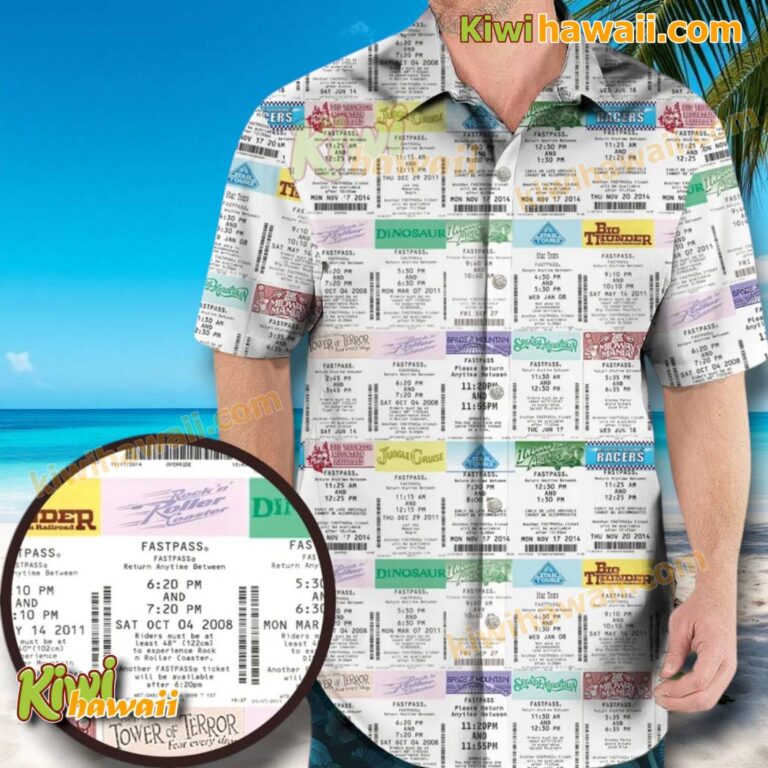 Fastpass Hawaiian Shirt 9QAyoCM