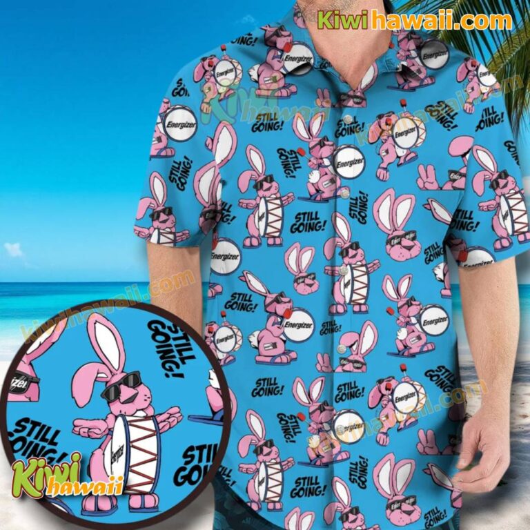 Energizer Bunny Stull Going Hawaiian Shirt XC5gPTx