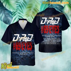D-A-D Band Cowpunks And Glampires Tour 2025 Hawaiian Shirt ANSF6Z7