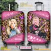 Dolly Parton Leopard Personalized Luggage Cover-a CDzRZys