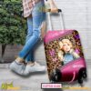 Dolly Parton Leopard Personalized Luggage Cover-c VO5m2zw