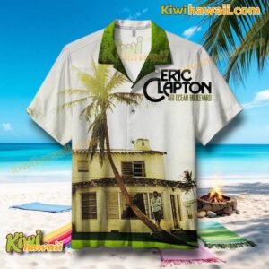 Eric Clapton 461 Ocean Boulevard Album Cover Hawaiian Shirt pNhq6Df