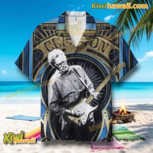 Eric Clapton 50th Anniversary Fall 2017 New York Hawaiian Shirt 5nDgROZ