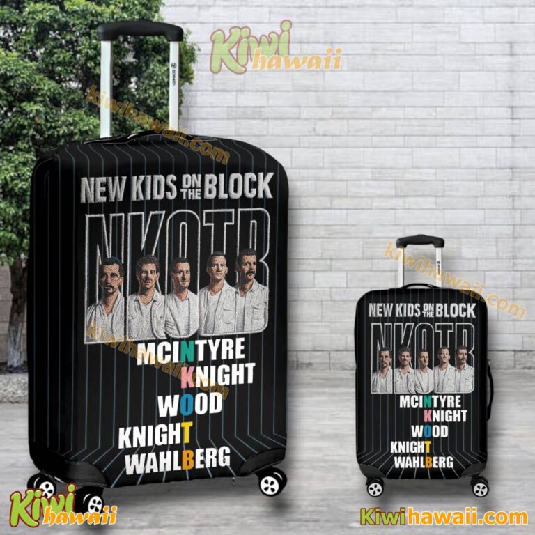 New Kids On The Block Luggage Cover F6dQAxG