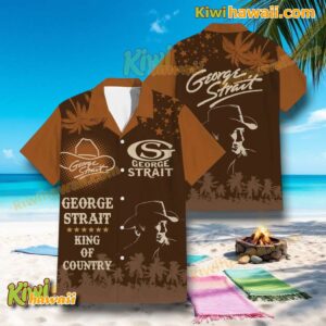 George Strait King Of Country Summer Hawaiian Shirt cEQsRVg