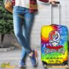 Grateful Dead 60th Anniversary Tie Dye Personalized Luggage Cover-a gVTnwoR