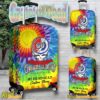 Grateful Dead 60th Anniversary Tie Dye Personalized Luggage Cover MrTIWtG